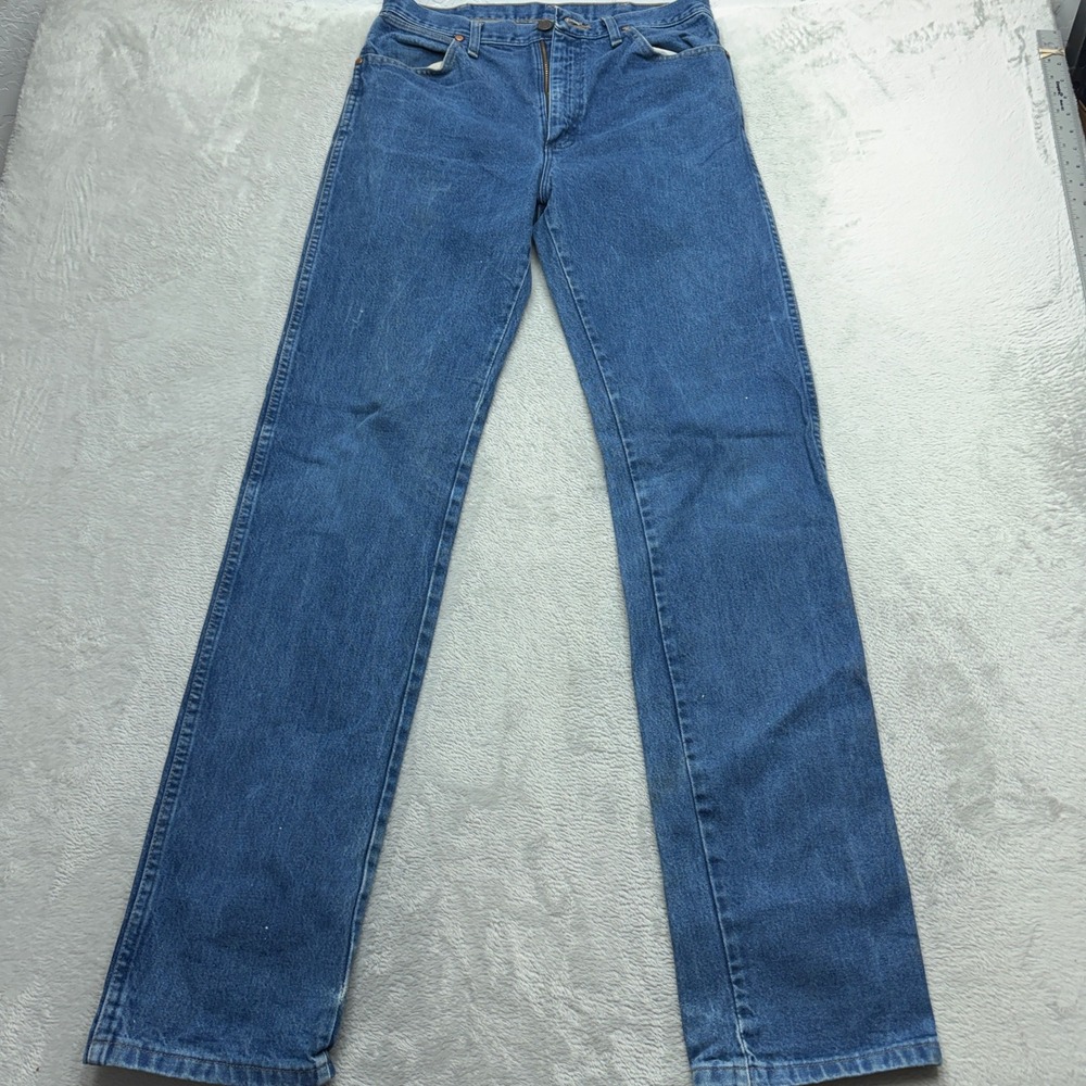 Wrangler Jeans Mens 32x36 Blue Cowboy Cut Straight Leg 13MWZPW Denim Pants